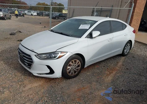 2017 Hyundai Elantra Se z USA, uszkodzony, nr VIN 5NPD74LF4HH185074